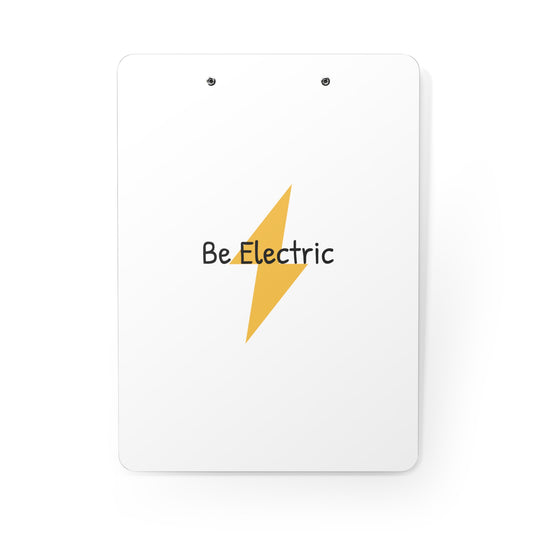 Clipboard White Design Be Electric